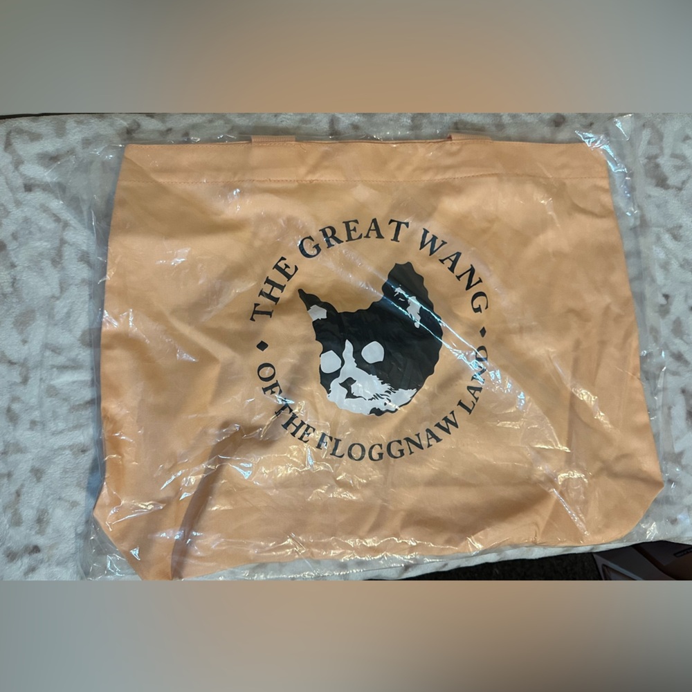 Golf wang 2025 Pink The Great Wang Cat Tote Bag camp Floggnaw